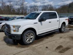 Salvage trucks for sale at Ellwood City, PA auction: 2016 Ford F150 Supercrew