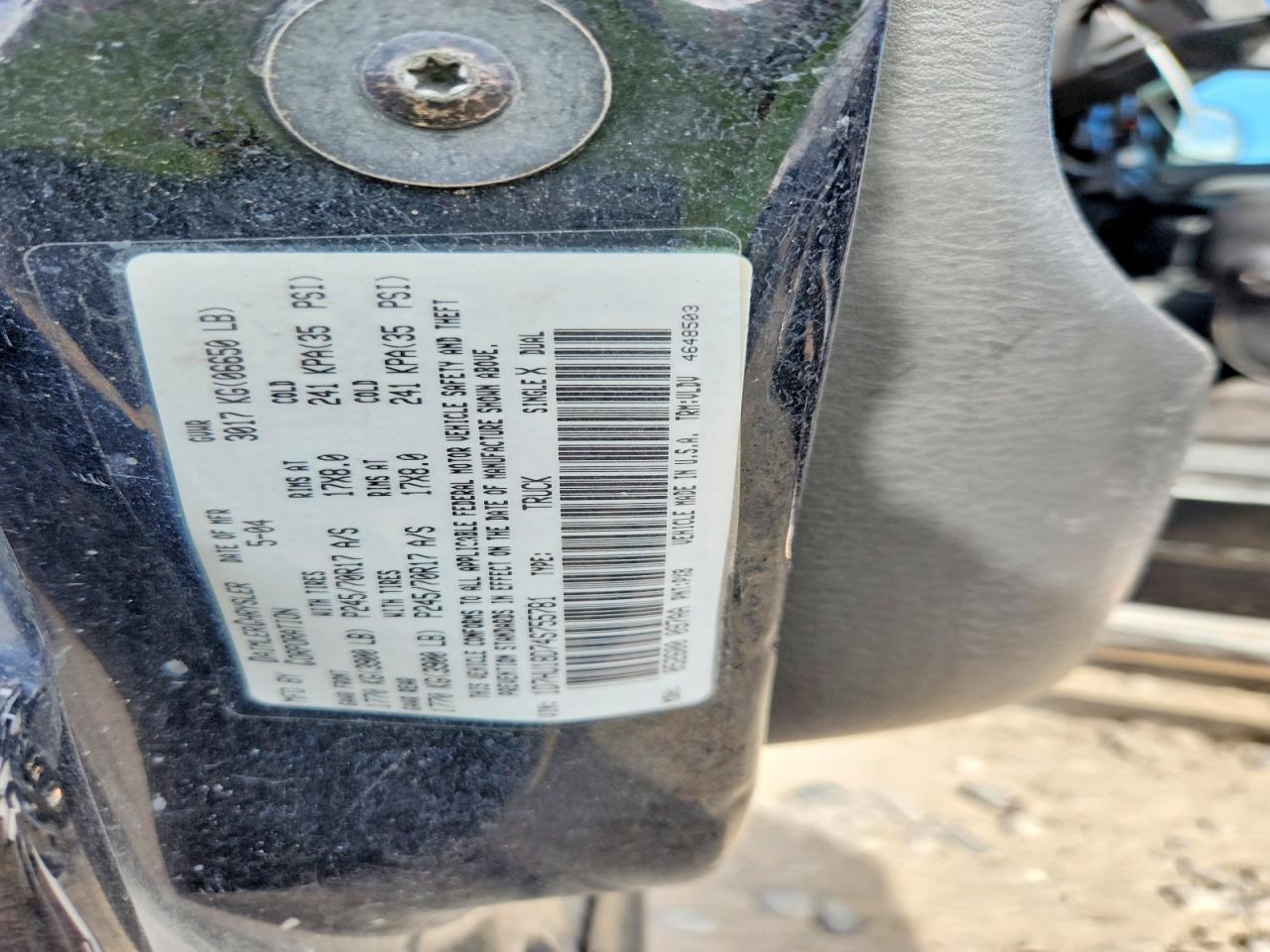 2004 Dodge RAM 1500 ST