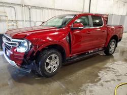 Salvage trucks for sale at Ham Lake, MN auction: 2025 Ford Ranger Lariat