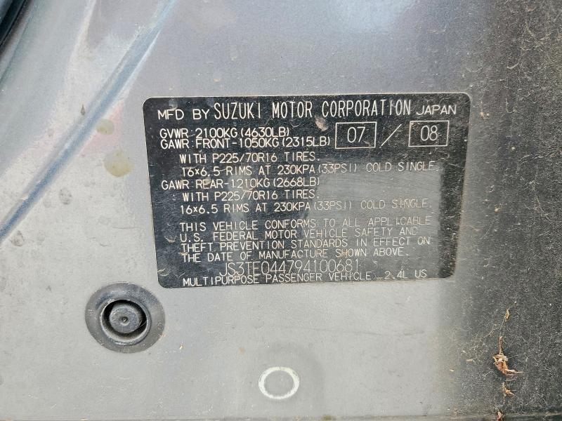 2009 Suzuki Grand Vitara Xsport