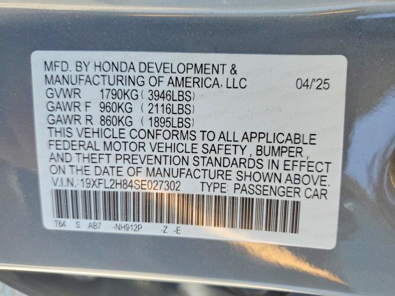 2025 Honda Civic Sport