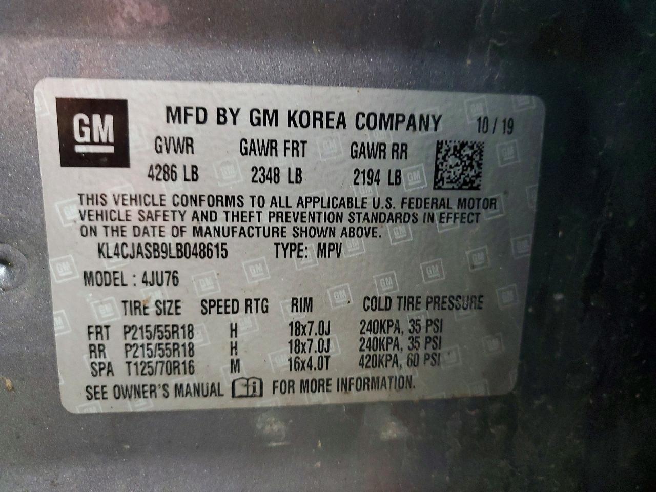 2020 Buick Encore Preferred