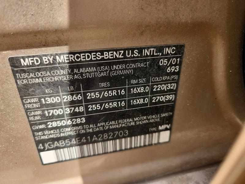2001 Mercedes-Benz Ml 320