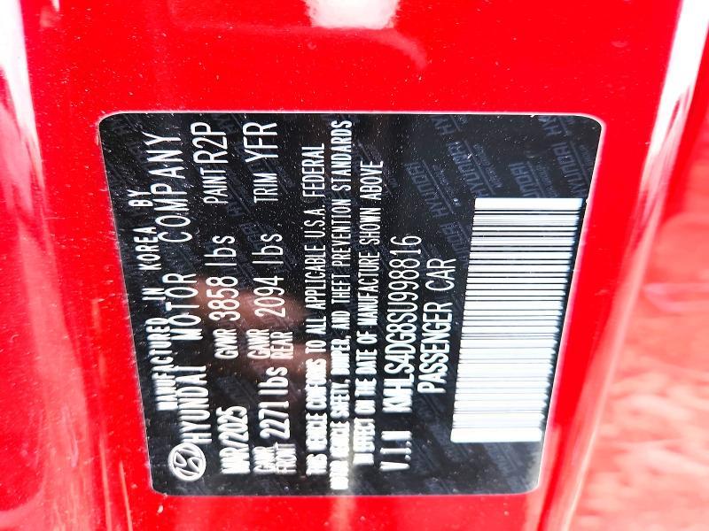 2025 Hyundai Elantra sel