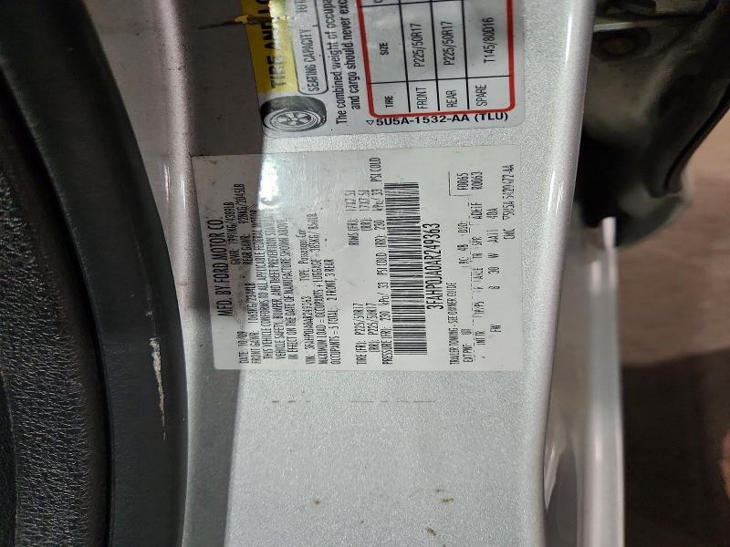 2010 Ford Fusion sel