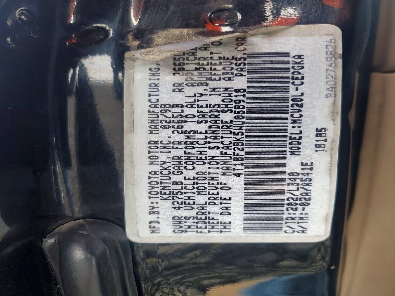 1998 Toyota Camry xle V6