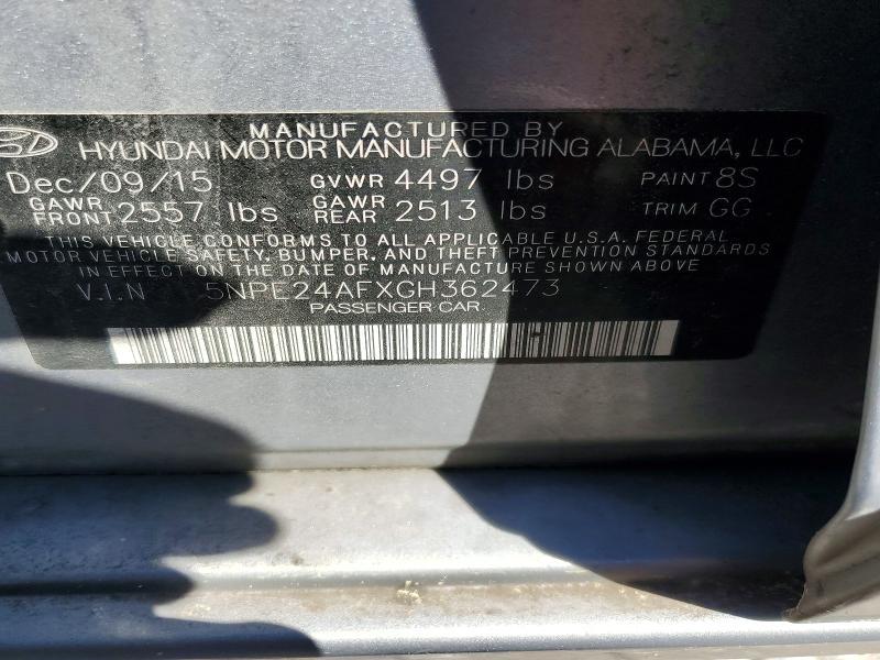 2016 Hyundai Sonata se