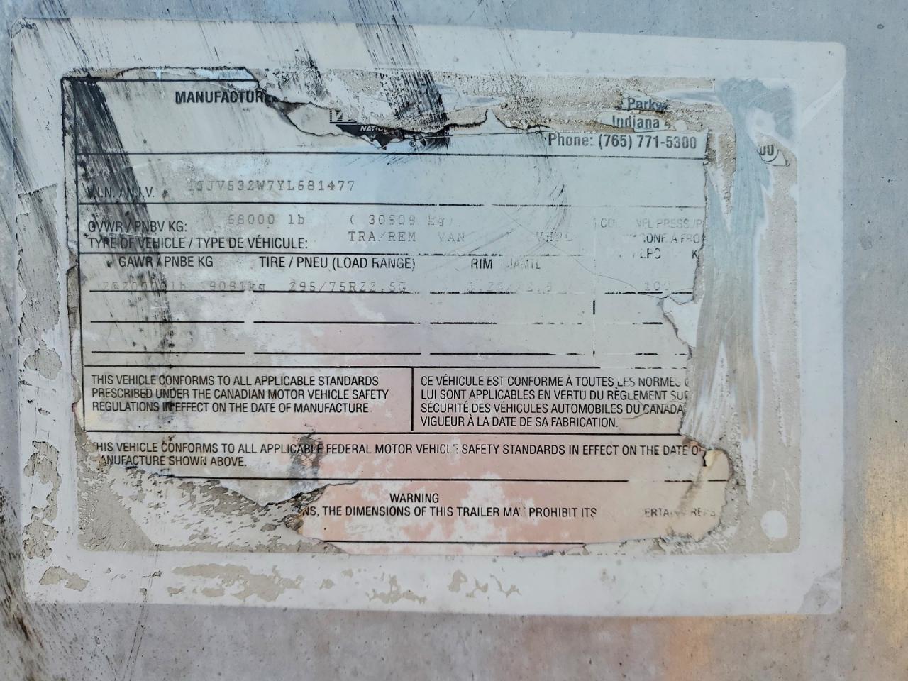 2000 Wabash Wabash National Corporation