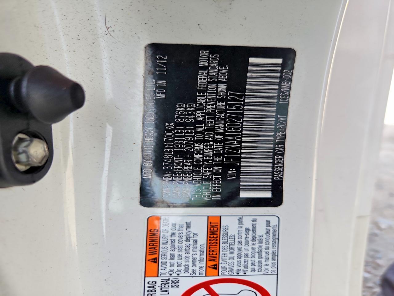 2013 Scion Fr-s Base
