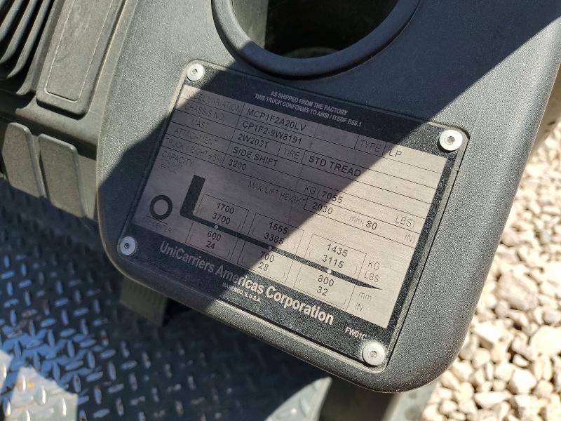 2015 Nissan MCP1F2A20LV Forklift