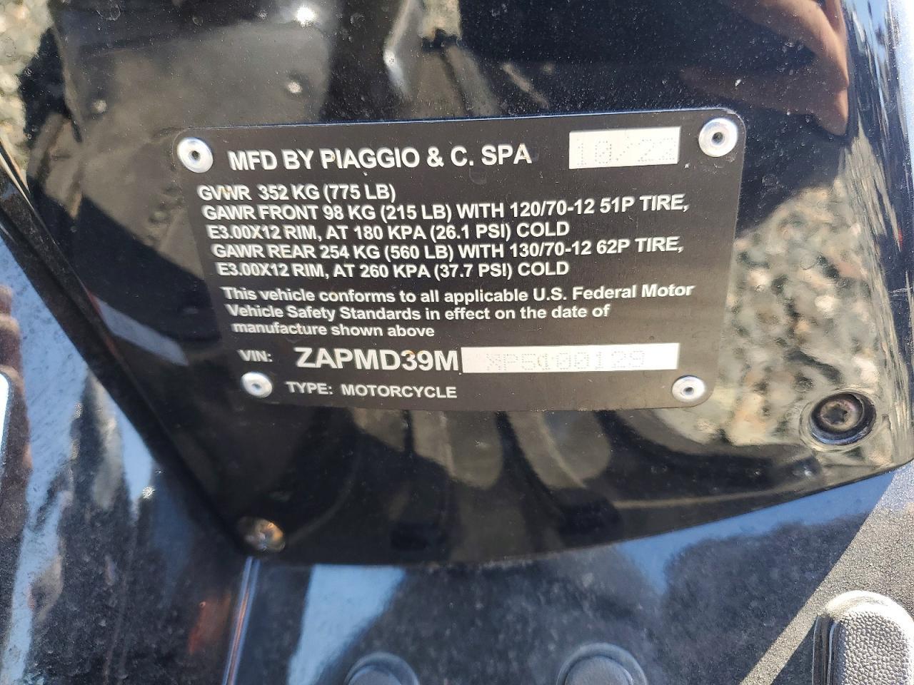 2023 Vespa GTS/SEI Giorni 300