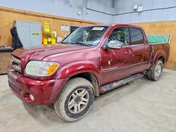 Salvage trucks for sale at Kincheloe, MI auction: 2005 Toyota Tundra Double Cab SR5