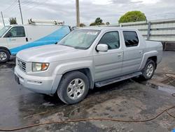 Salvage trucks for sale at Miami, FL auction: 2008 Honda Ridgeline RTS