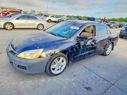 Honda salvage cars for sale: 2007 Honda Accord ex