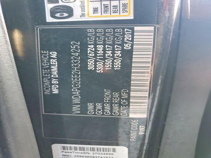 2017 Mercedes-Benz Metris