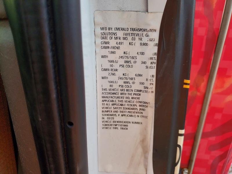 2023 Chev Rolet Express Refrigerated BOX Truck