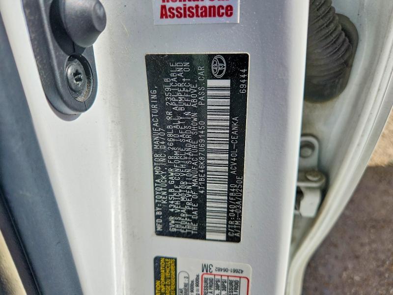 2007 Toyota Camry le