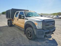 Salvage trucks for sale at Gastonia, NC auction: 2015 Ford F450 Super Duty Flatbed Truck
