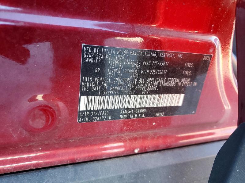 2020 Toyota Rav4 Hybrid xle