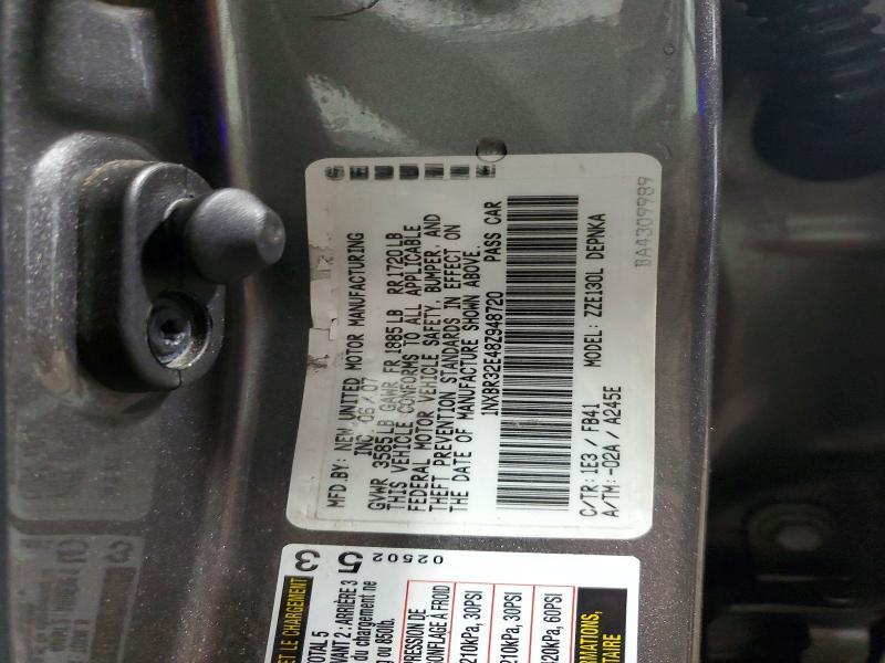 2008 Toyota Corolla le