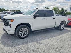Salvage trucks for sale at Riverview, FL auction: 2022 Chevrolet Silverado K1500 Custom