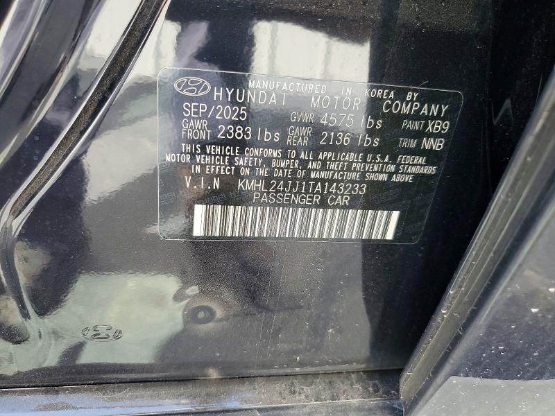 2026 Hyundai Sonata Hybrid Blue