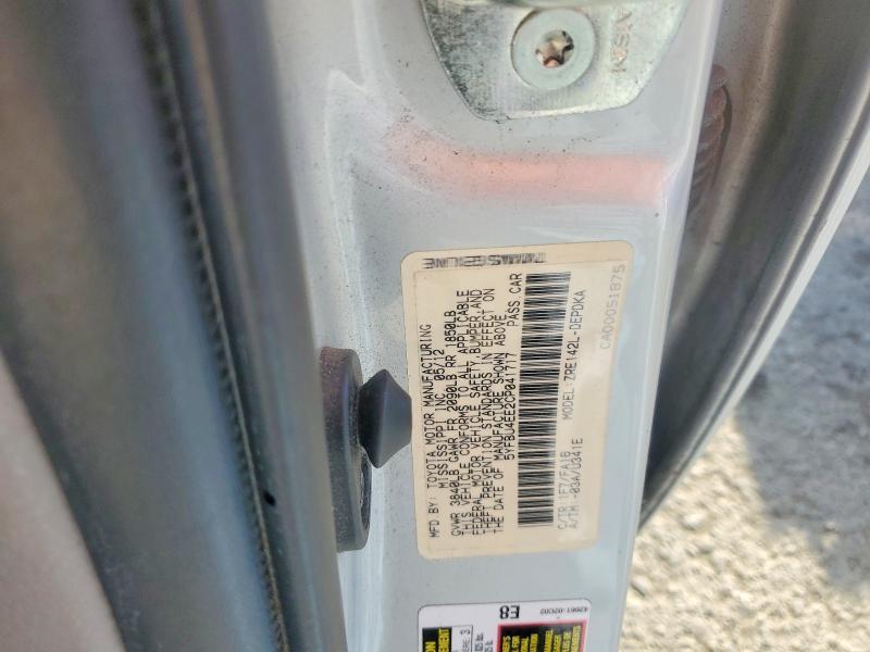 2012 Toyota Corolla l