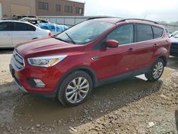 Ford salvage cars for sale: 2019 Ford Escape sel