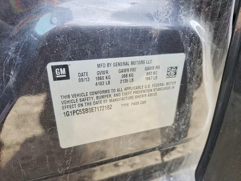 2014 Chevrolet Cruze lt