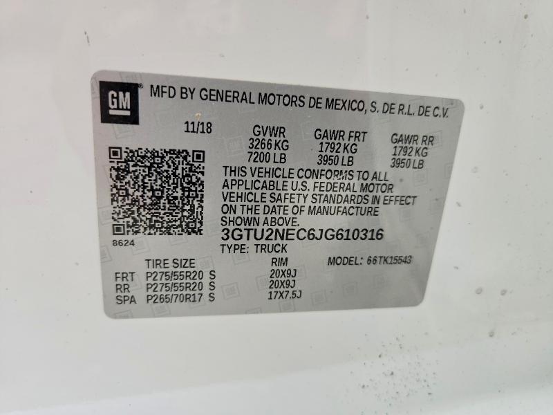 2018 GMC Sierra K1500 SLT