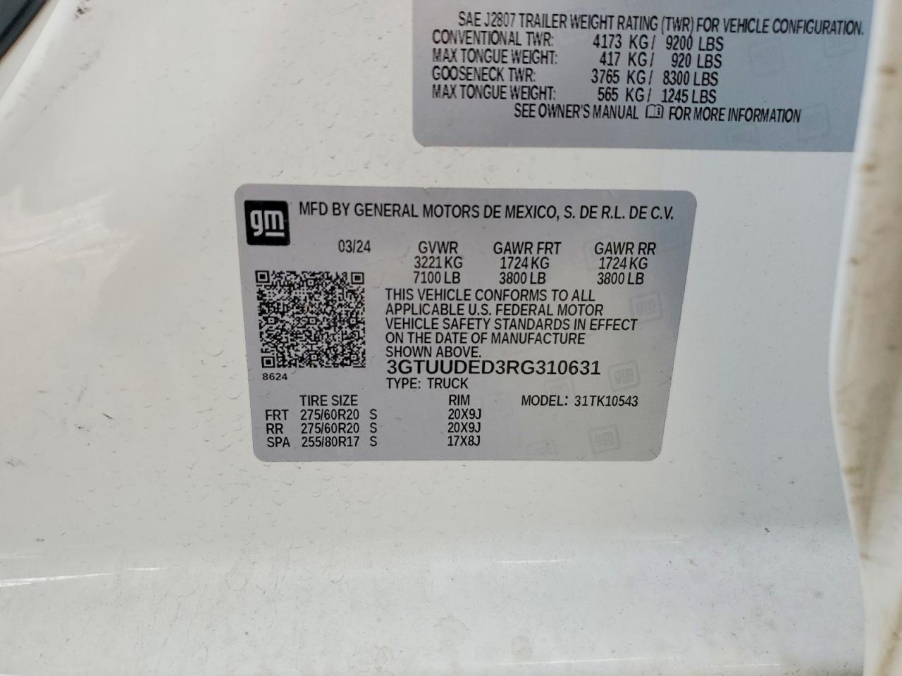 2024 GMC Sierra K1500 SLT