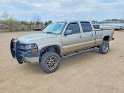 Salvage trucks for sale at Columbia Station, OH auction: 2002 Chevrolet Silverado K2500 Heavy Duty
