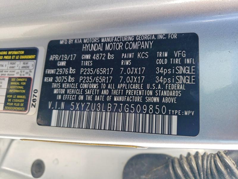 2018 Hyundai Santa fe Sport 2.4l