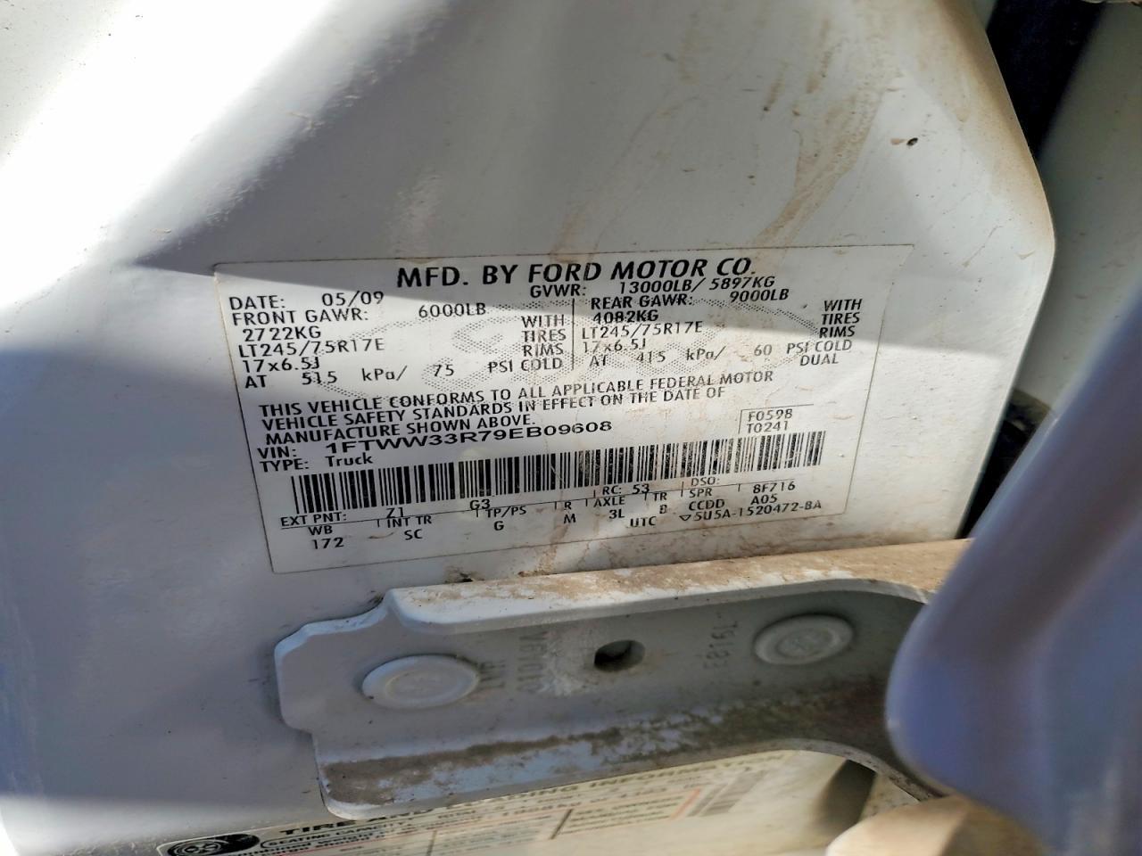 2009 Ford F350 Super Duty