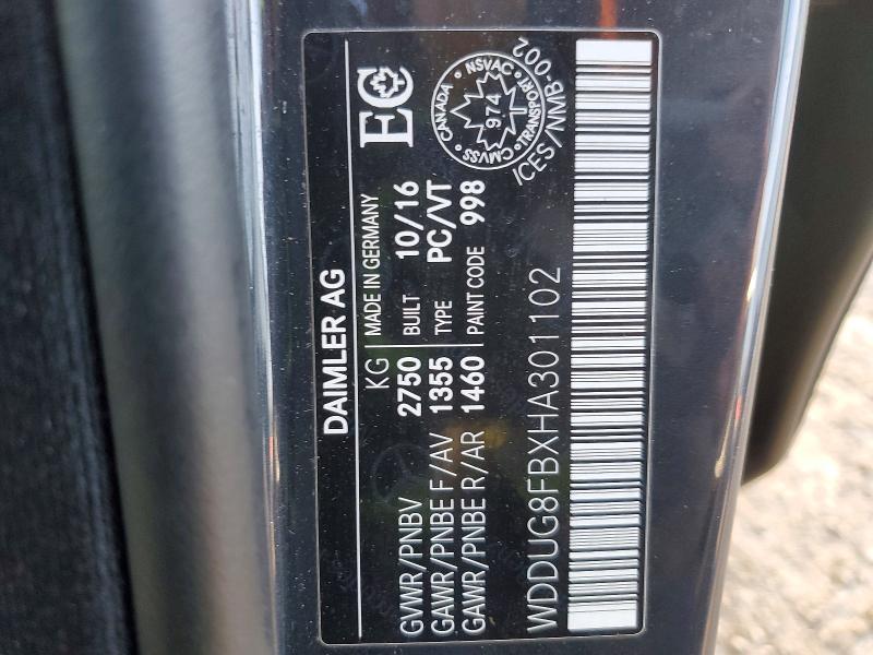 2017 Mercedes-Benz S550v 4matic 4DR