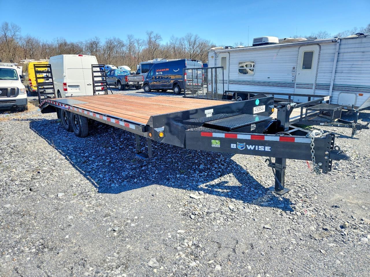 2025 Bwise EDB24-15 Equipment Trailer