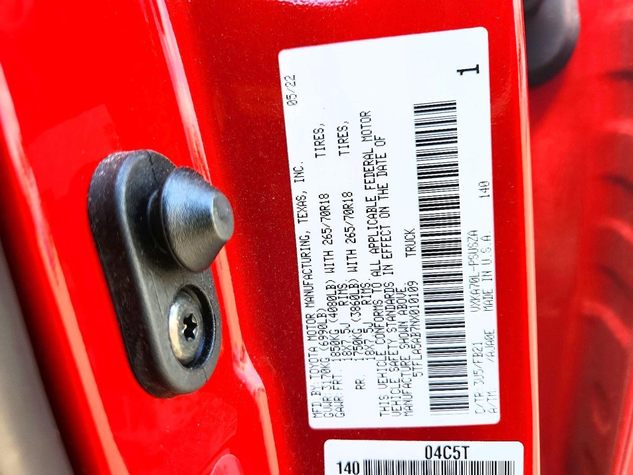 2022 Toyota Tundra SR5