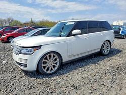 Land Rover salvage cars for sale: 2015 Land Rover Range Rover hse