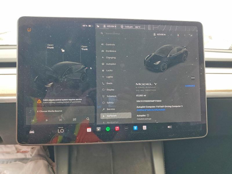 2021 Tesla Model y