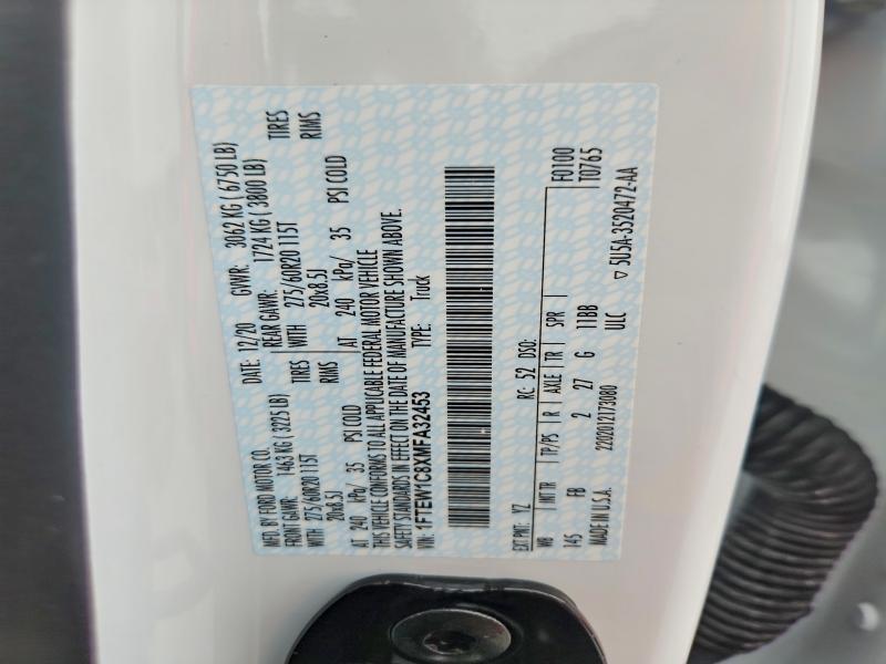 2021 Ford F150 Supercrew