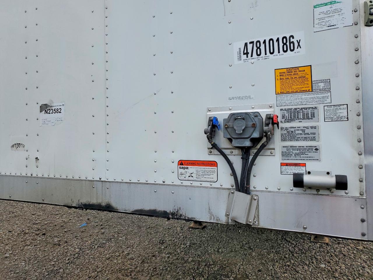 2021 Utility VS2DX DRY Van Trailer