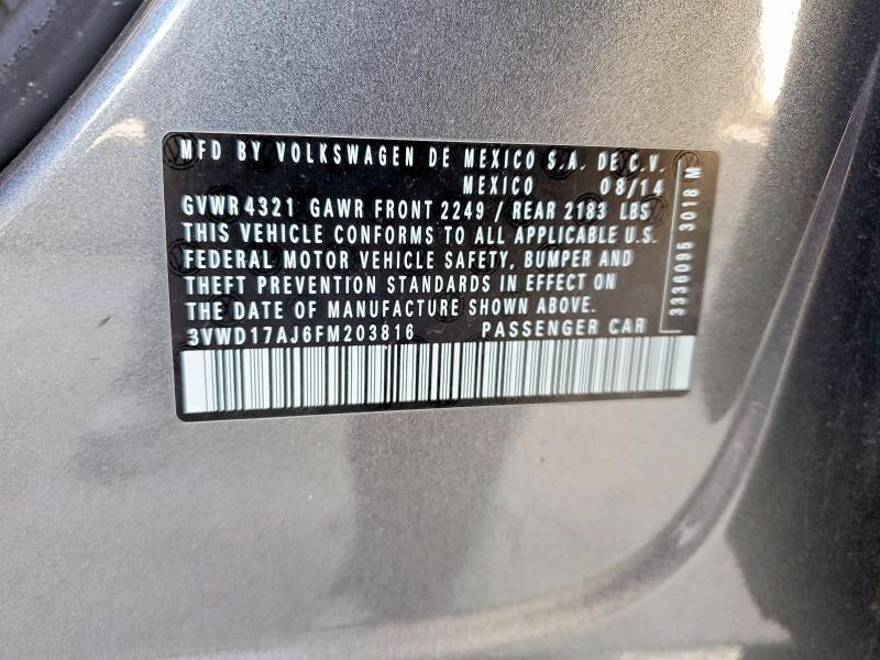 2015 Volkswagen Jetta se