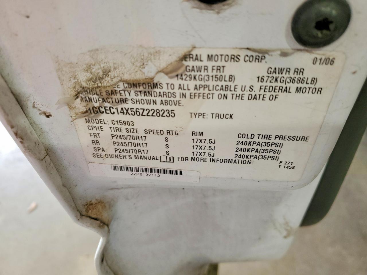 2006 Chevrolet Silverado C1500