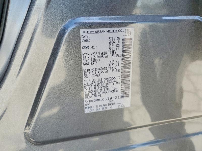 2020 Infiniti Qx60 Pure