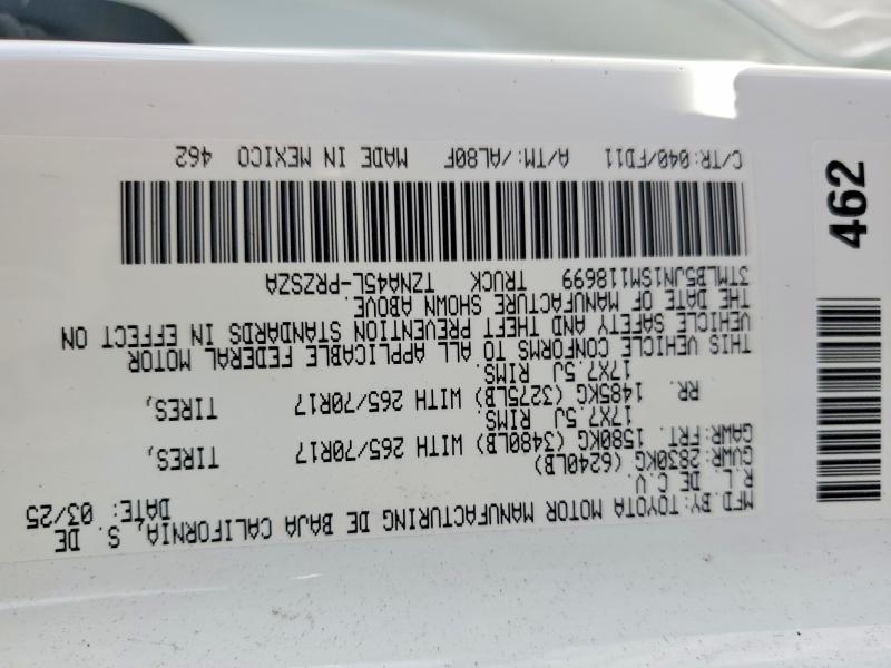 2025 Toyota Tacoma trd Off-road