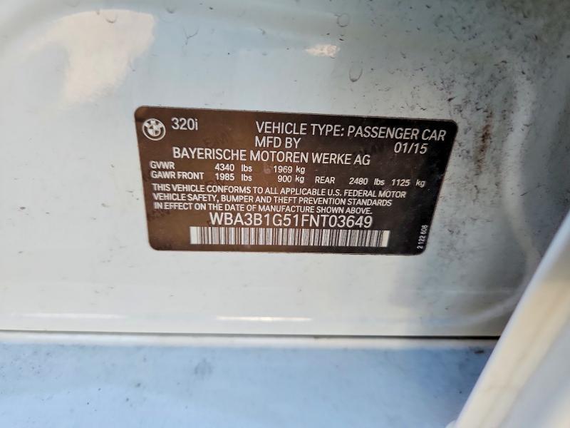 2015 BMW 320 i