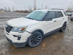 Ford salvage cars for sale: 2018 Ford Explorer Sport