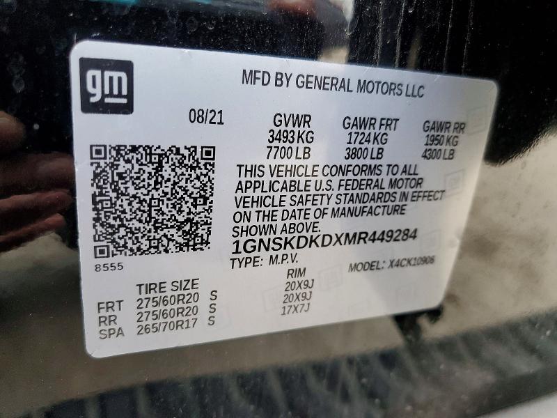 2021 Chevrolet Suburban K1500 Z71