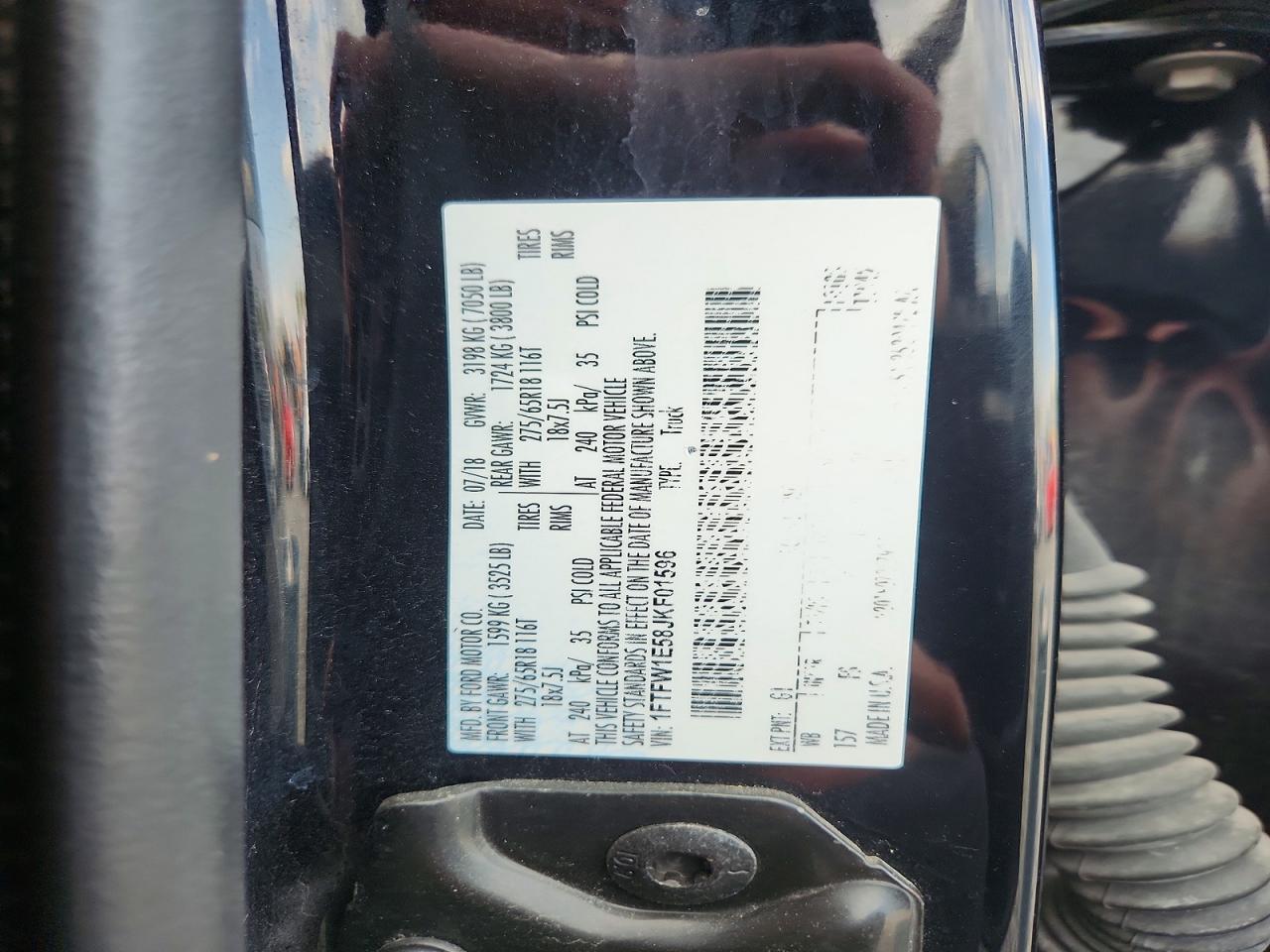 2018 Ford F150 Supercrew