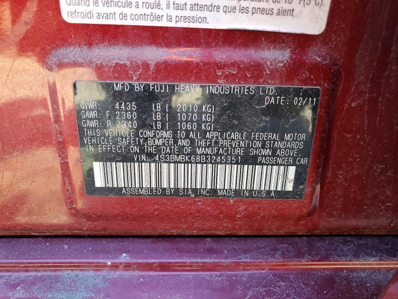 2011 Subaru Legacy 2.5i Limited